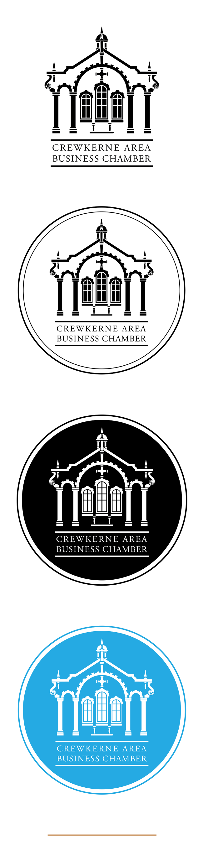 Crewkerne Area Business Chamber Logo by Theory Unit Graphic Design in Yeovil