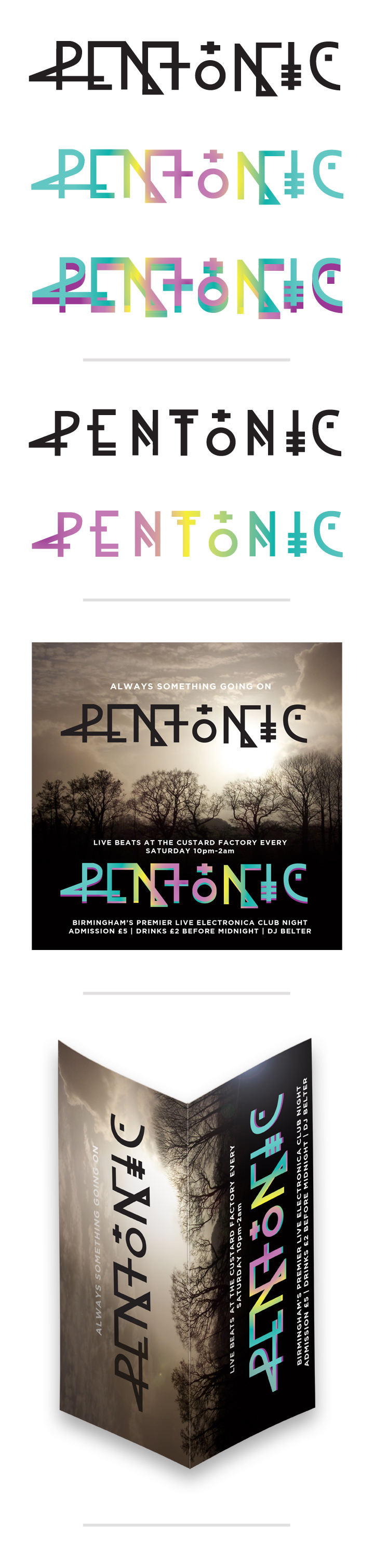 Pentonic Logos by Theory Unit Graphic Design