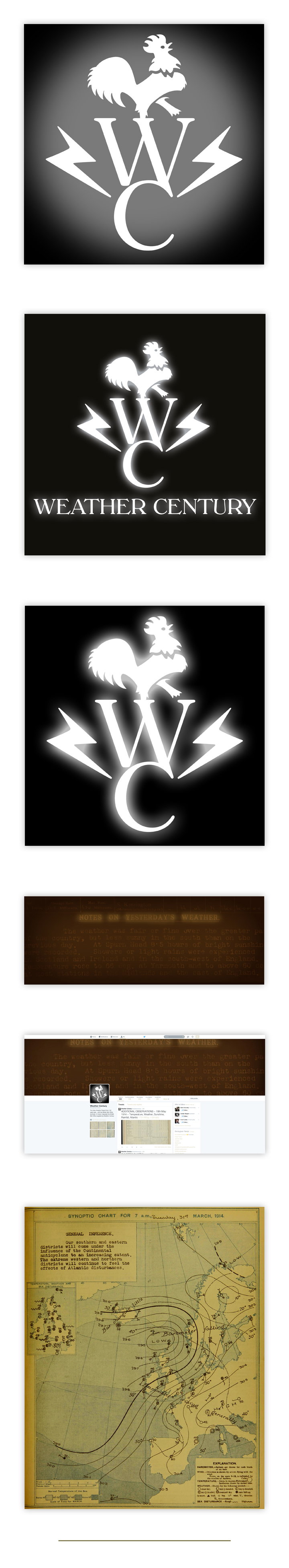 Weather Century Logo by Theory Unit Graphic Design and Website Development